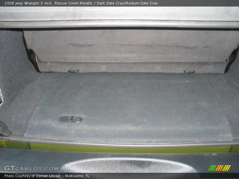 Rescue Green Metallic / Dark Slate Gray/Medium Slate Gray 2008 Jeep Wrangler X 4x4