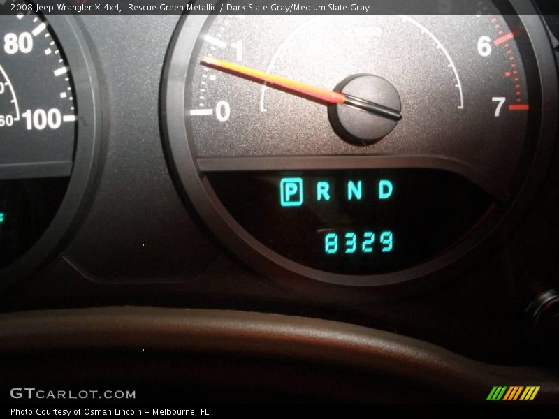 Rescue Green Metallic / Dark Slate Gray/Medium Slate Gray 2008 Jeep Wrangler X 4x4