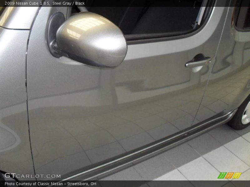 Steel Gray / Black 2009 Nissan Cube 1.8 S