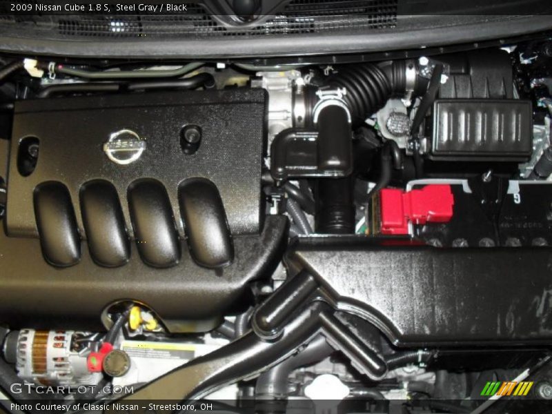 Steel Gray / Black 2009 Nissan Cube 1.8 S