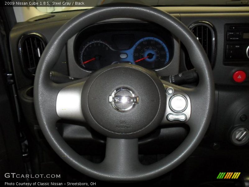 Steel Gray / Black 2009 Nissan Cube 1.8 S
