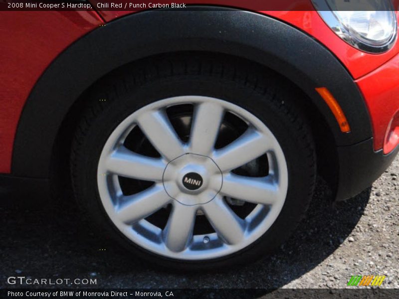 Chili Red / Punch Carbon Black 2008 Mini Cooper S Hardtop