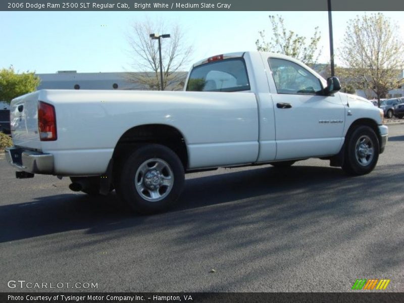 Bright White / Medium Slate Gray 2006 Dodge Ram 2500 SLT Regular Cab