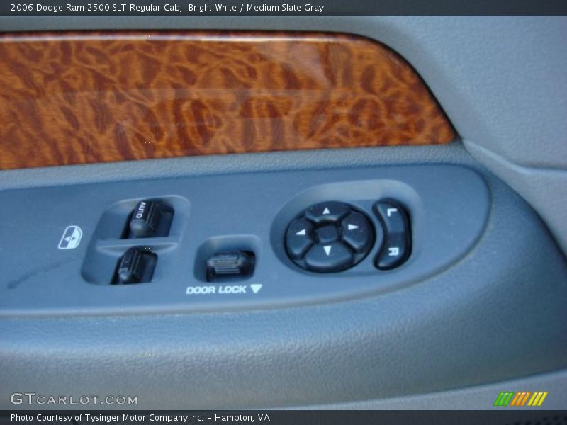Bright White / Medium Slate Gray 2006 Dodge Ram 2500 SLT Regular Cab