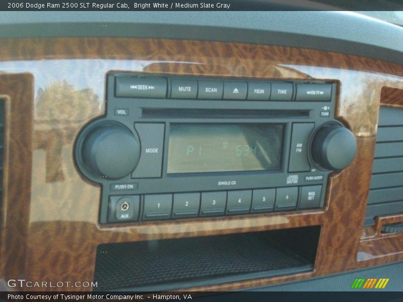 Controls of 2006 Ram 2500 SLT Regular Cab