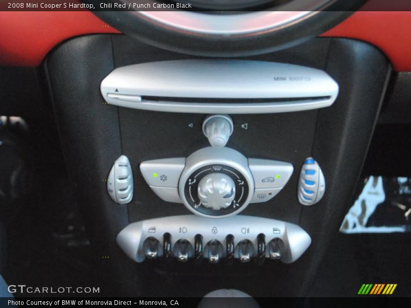 Chili Red / Punch Carbon Black 2008 Mini Cooper S Hardtop