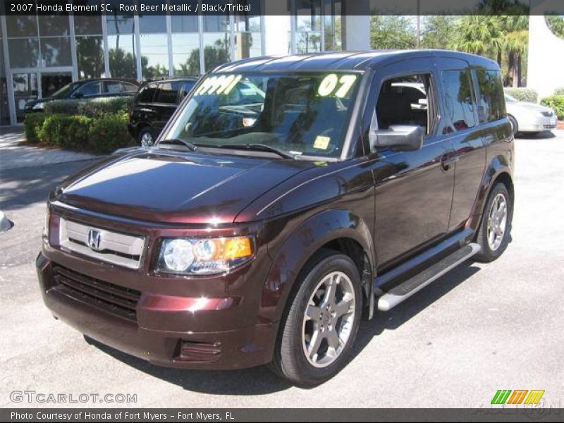 Root Beer Metallic / Black/Tribal 2007 Honda Element SC