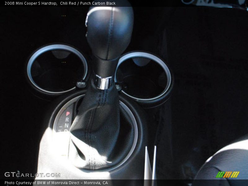 Chili Red / Punch Carbon Black 2008 Mini Cooper S Hardtop