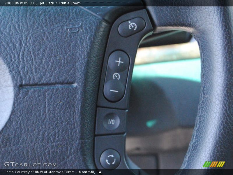 Jet Black / Truffle Brown 2005 BMW X5 3.0i