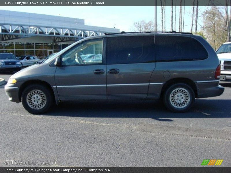 Taupe Metallic / Camel 1997 Chrysler Town & Country LXi