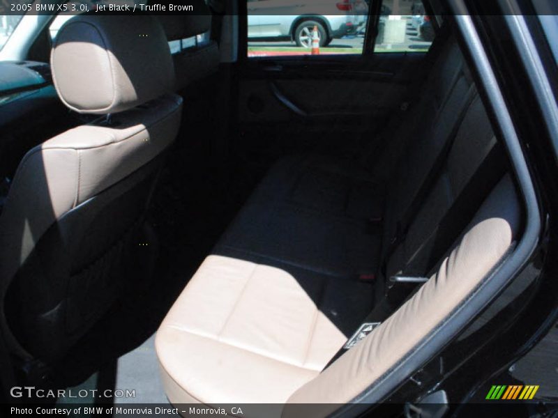 Jet Black / Truffle Brown 2005 BMW X5 3.0i