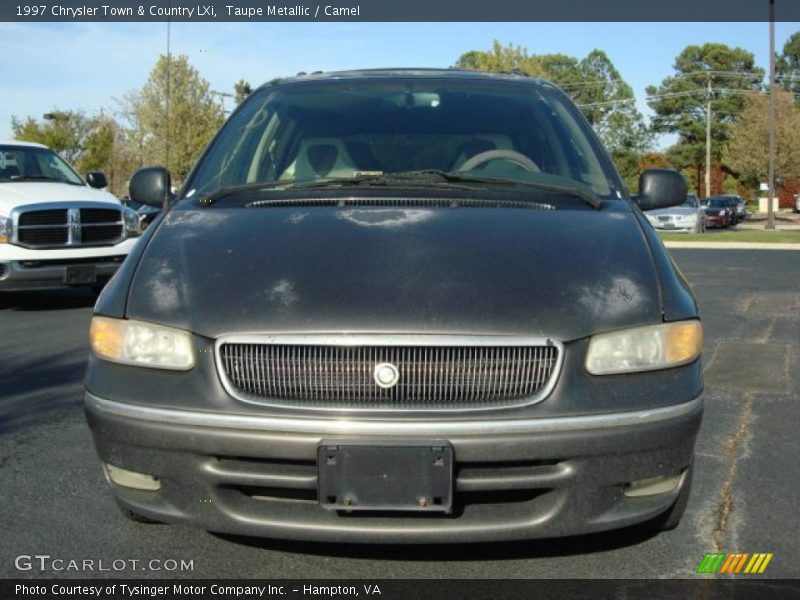 Taupe Metallic / Camel 1997 Chrysler Town & Country LXi