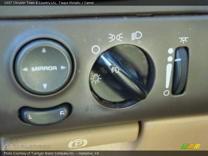 Controls of 1997 Town & Country LXi