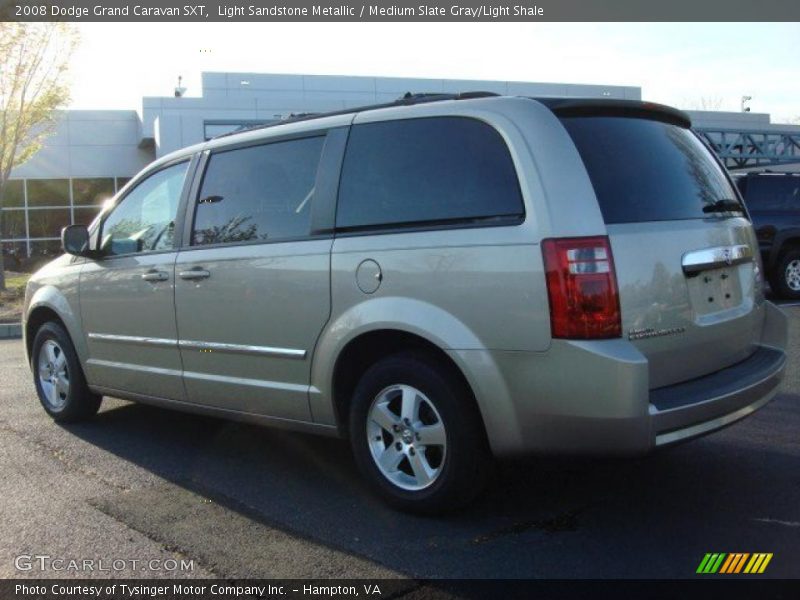 Light Sandstone Metallic / Medium Slate Gray/Light Shale 2008 Dodge Grand Caravan SXT