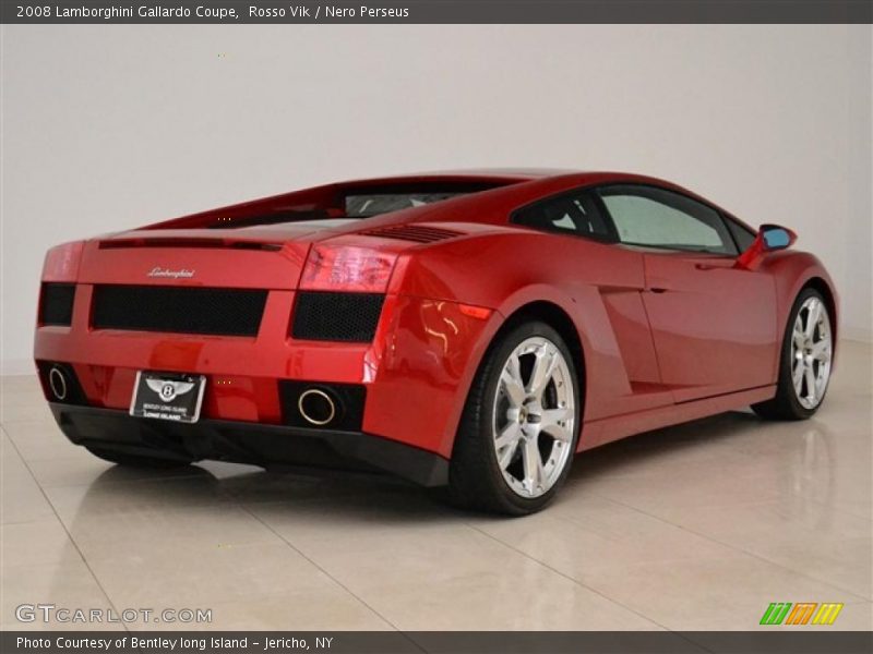 Rosso Vik / Nero Perseus 2008 Lamborghini Gallardo Coupe