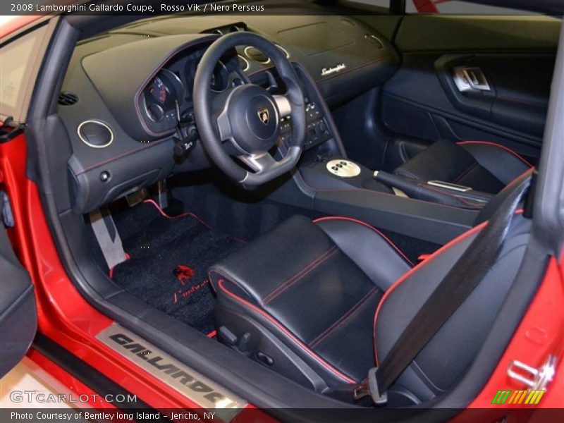  2008 Gallardo Coupe Nero Perseus Interior