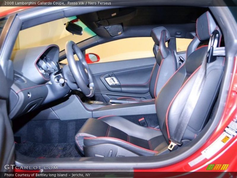  2008 Gallardo Coupe Nero Perseus Interior