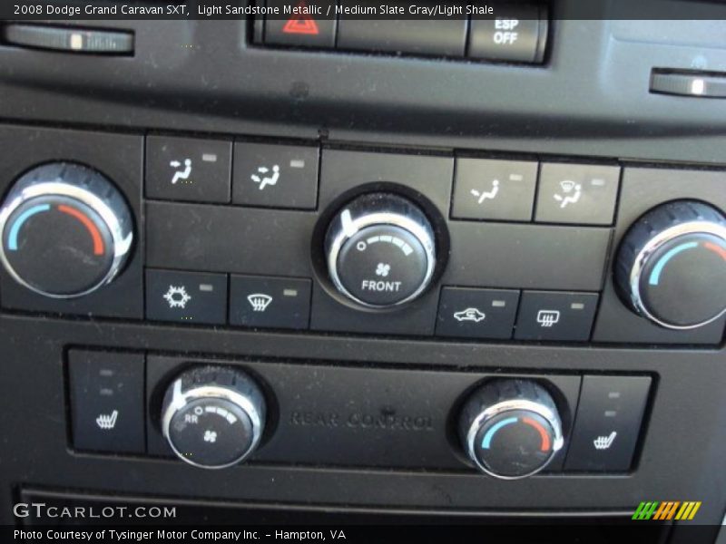 Light Sandstone Metallic / Medium Slate Gray/Light Shale 2008 Dodge Grand Caravan SXT