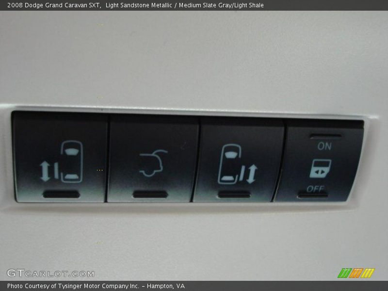 Light Sandstone Metallic / Medium Slate Gray/Light Shale 2008 Dodge Grand Caravan SXT