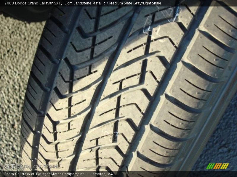 Light Sandstone Metallic / Medium Slate Gray/Light Shale 2008 Dodge Grand Caravan SXT