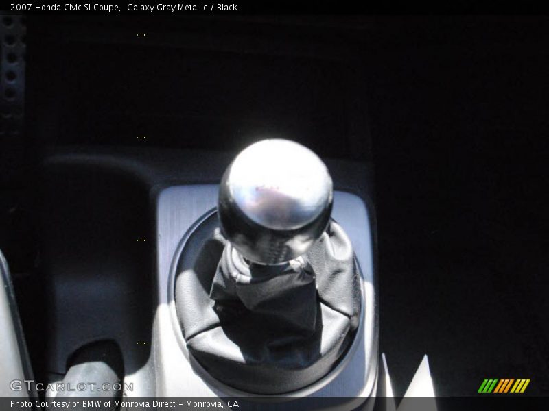Galaxy Gray Metallic / Black 2007 Honda Civic Si Coupe