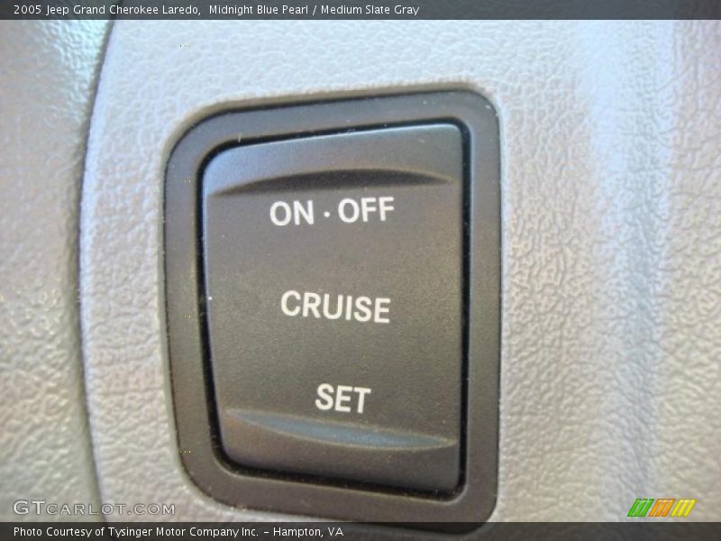 Midnight Blue Pearl / Medium Slate Gray 2005 Jeep Grand Cherokee Laredo