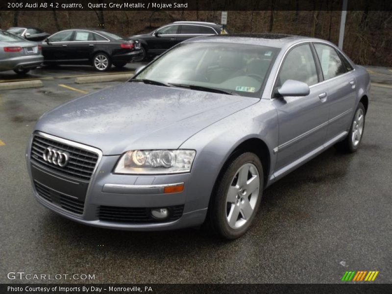 Quartz Grey Metallic / Mojave Sand 2006 Audi A8 4.2 quattro