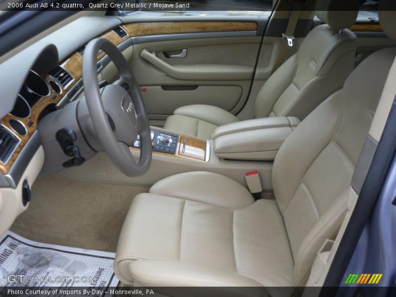  2006 A8 4.2 quattro Mojave Sand Interior
