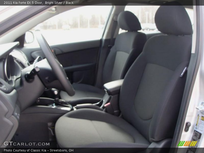  2011 Forte EX 5 Door Black Interior