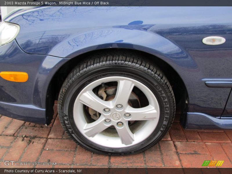 Midnight Blue Mica / Off Black 2003 Mazda Protege 5 Wagon