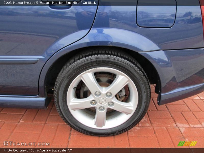 Midnight Blue Mica / Off Black 2003 Mazda Protege 5 Wagon