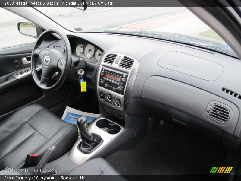 Dashboard of 2003 Protege 5 Wagon