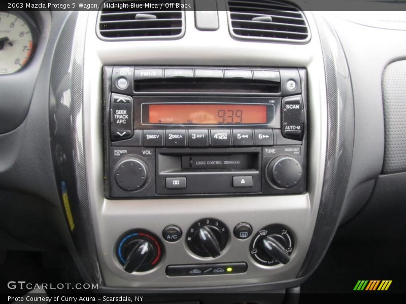 Controls of 2003 Protege 5 Wagon