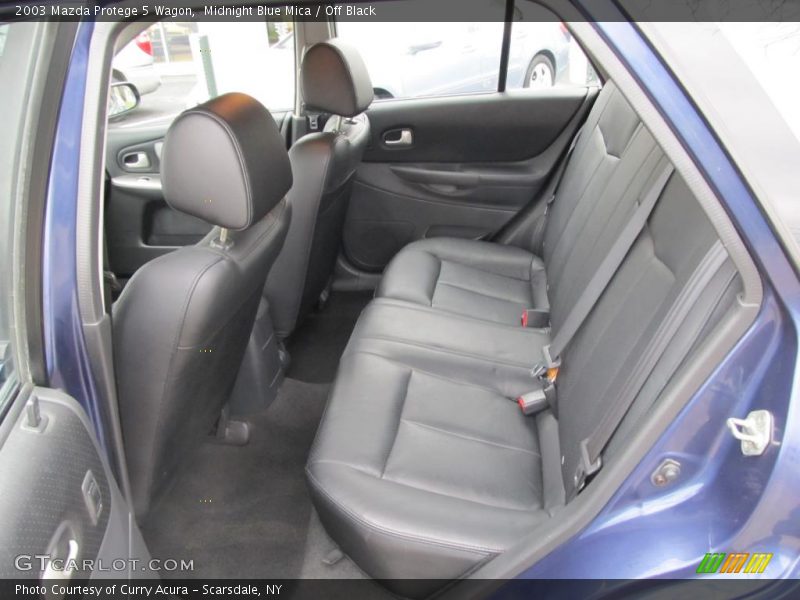  2003 Protege 5 Wagon Off Black Interior