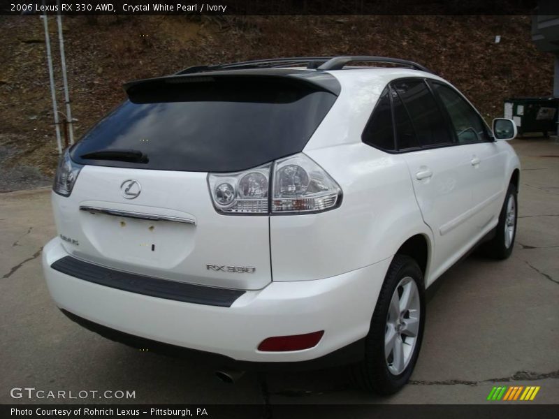 Crystal White Pearl / Ivory 2006 Lexus RX 330 AWD
