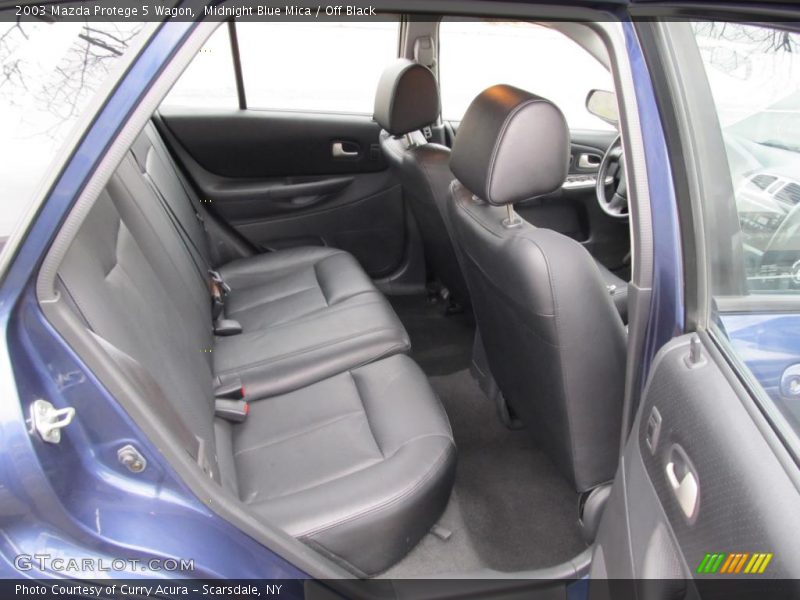 Midnight Blue Mica / Off Black 2003 Mazda Protege 5 Wagon