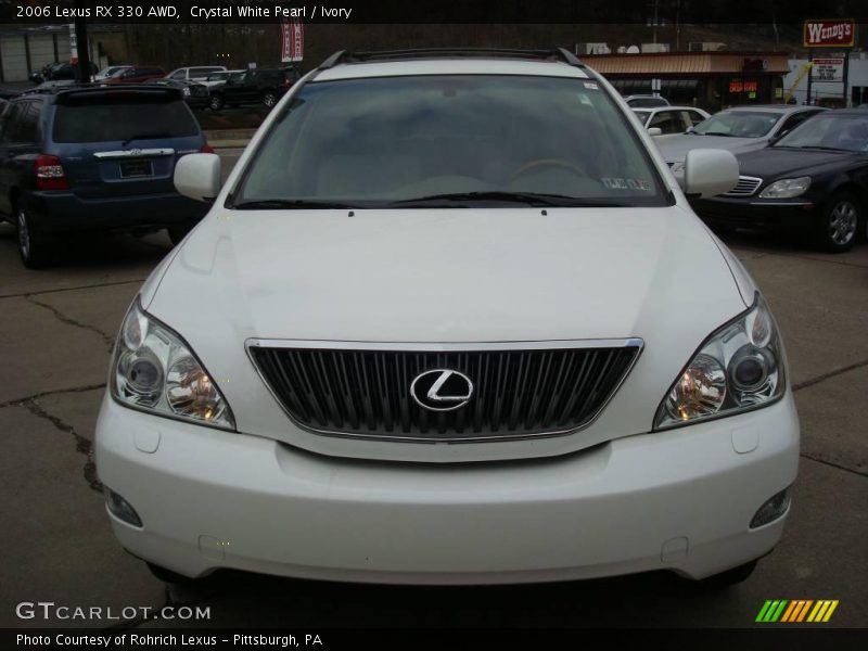 Crystal White Pearl / Ivory 2006 Lexus RX 330 AWD