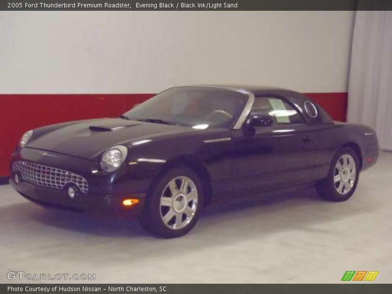 Evening Black / Black Ink/Light Sand 2005 Ford Thunderbird Premium Roadster
