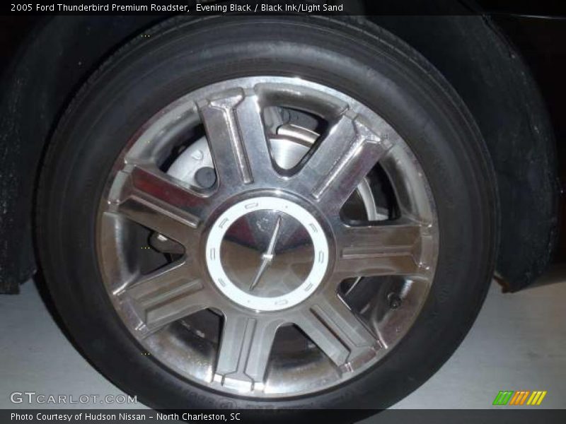 Evening Black / Black Ink/Light Sand 2005 Ford Thunderbird Premium Roadster