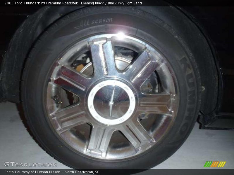 Evening Black / Black Ink/Light Sand 2005 Ford Thunderbird Premium Roadster