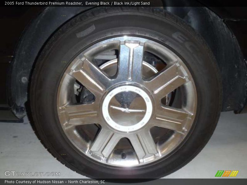Evening Black / Black Ink/Light Sand 2005 Ford Thunderbird Premium Roadster