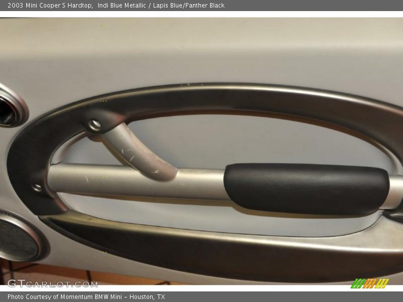 Indi Blue Metallic / Lapis Blue/Panther Black 2003 Mini Cooper S Hardtop