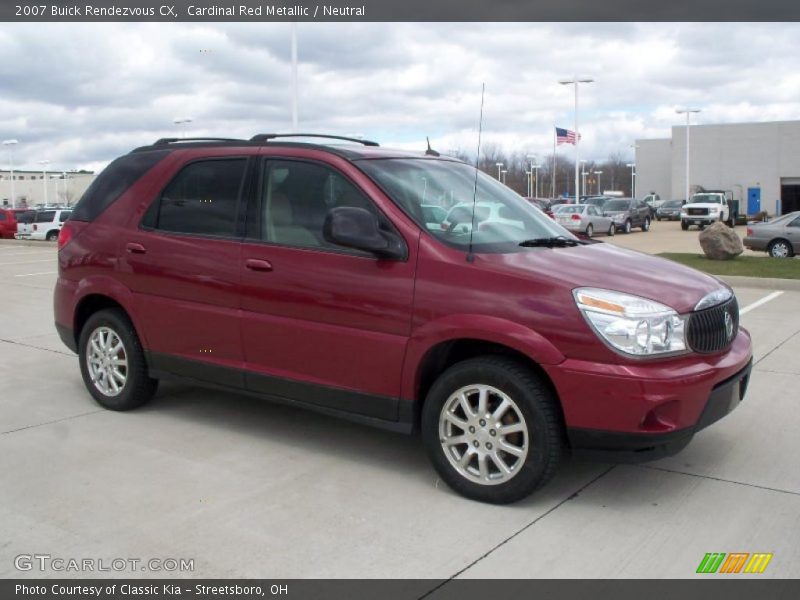  2007 Rendezvous CX Cardinal Red Metallic