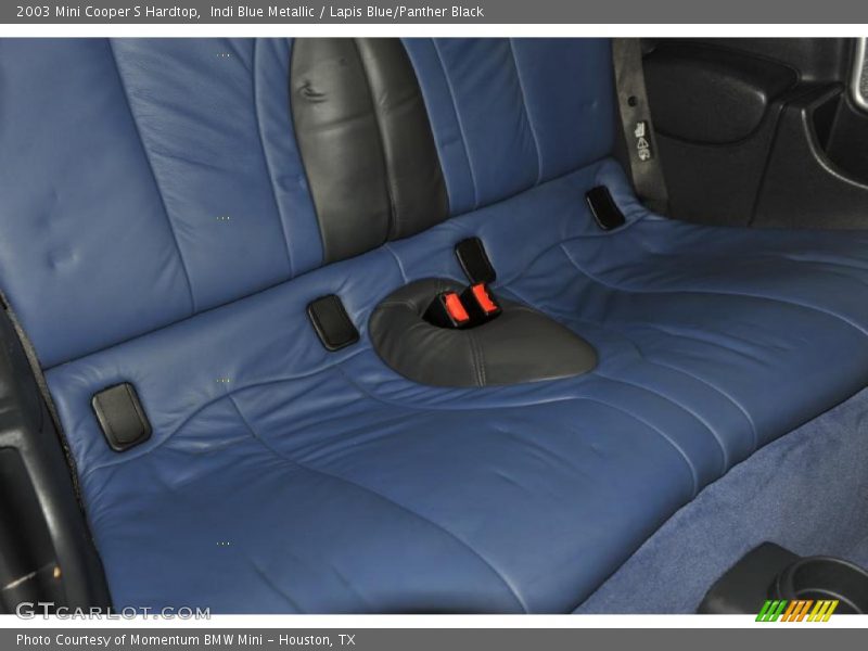 Indi Blue Metallic / Lapis Blue/Panther Black 2003 Mini Cooper S Hardtop