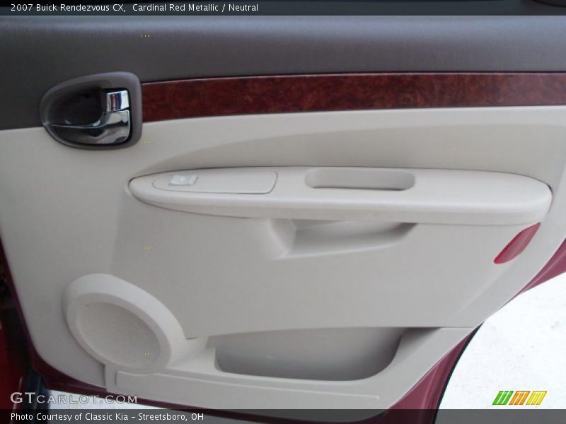 Cardinal Red Metallic / Neutral 2007 Buick Rendezvous CX