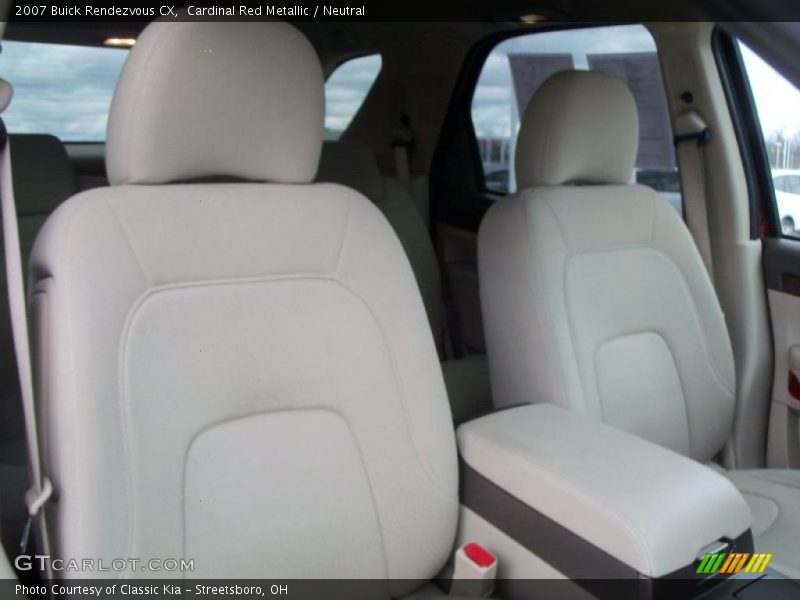  2007 Rendezvous CX Neutral Interior