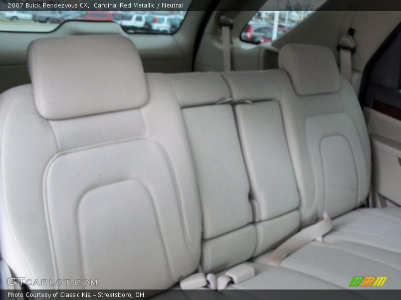  2007 Rendezvous CX Neutral Interior