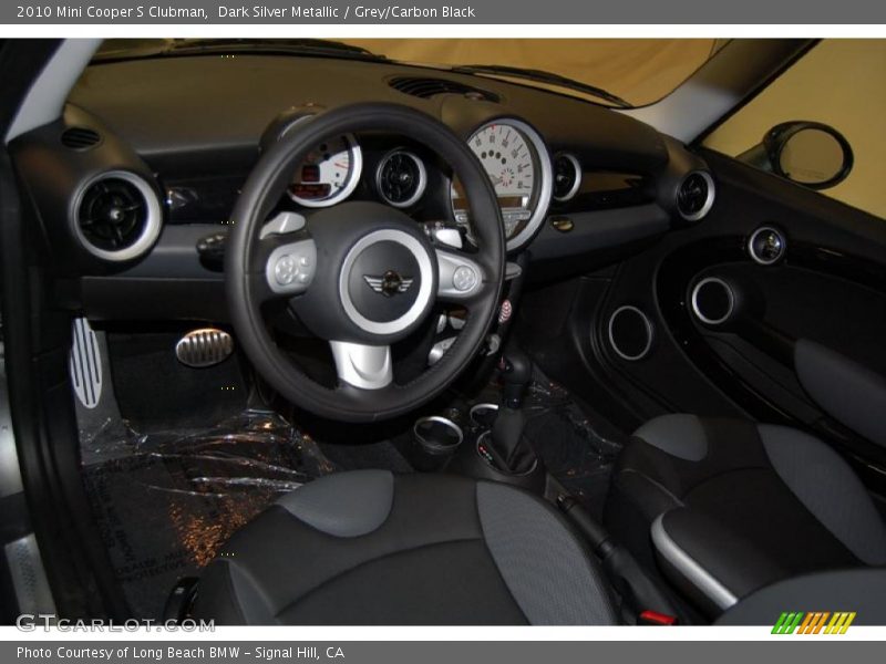 Dark Silver Metallic / Grey/Carbon Black 2010 Mini Cooper S Clubman
