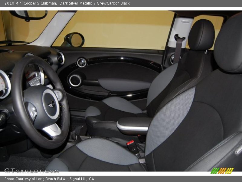 Dark Silver Metallic / Grey/Carbon Black 2010 Mini Cooper S Clubman