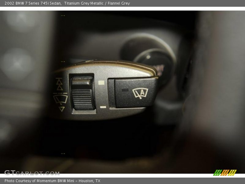 Titanium Grey Metallic / Flannel Grey 2002 BMW 7 Series 745i Sedan